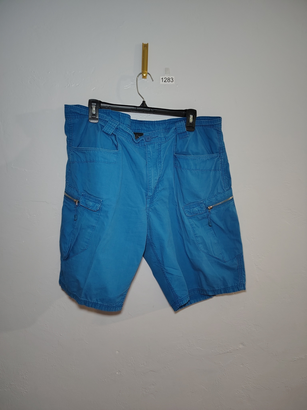 Armani Exchange Vibrant Blue Cargo Shorts